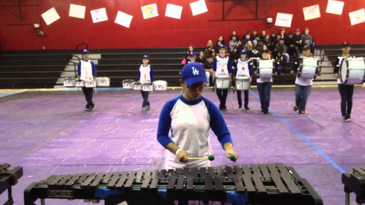 Wells Middle School Winter Percussion - YouTube