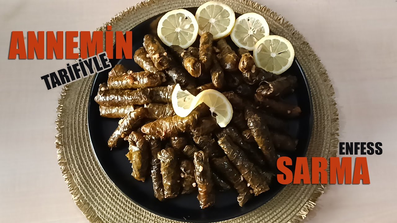 ANNEMİN TARİFİYLE Parmak Yediren Enfes Sarma #lezzet #tarif #enfes #pratik #delicious
