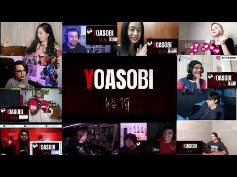 YOASOBI - 「怪物」[Kaibutsu] [Monster] Official Music Video - [REACTION MASHUP]