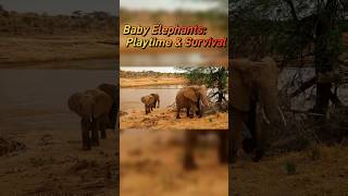 Baby Elephants: Playtime &amp; Survival