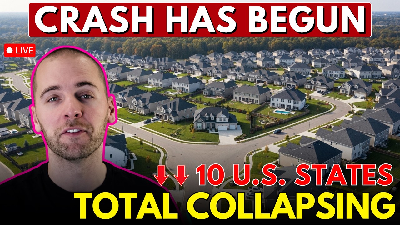 DISASTER : 10 U.S. States That Could Be Hit Hardest If the Housing Market Crashes