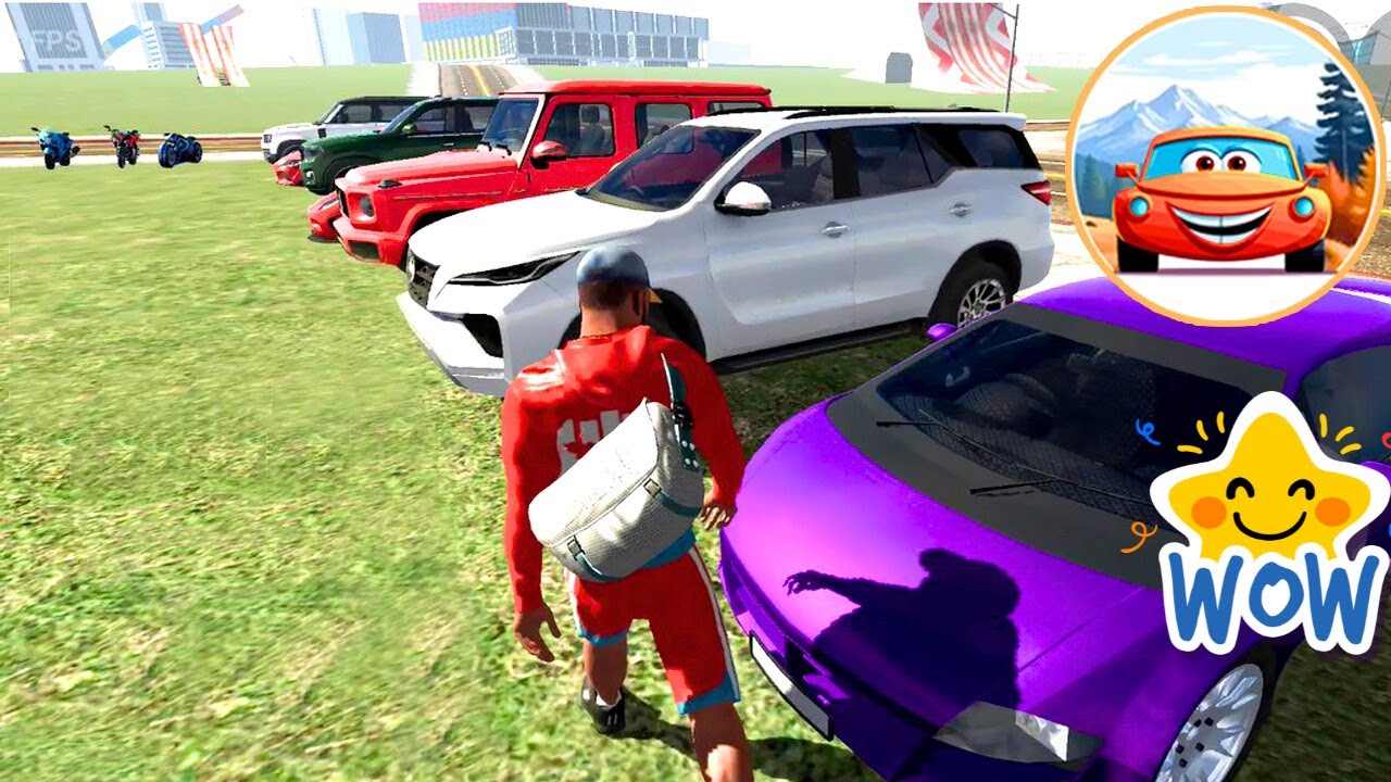 City Car Adventure for kids😀, Indian Bike Driving🤓🚗