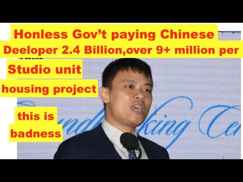 PM Holness Gov't over paying Chinese developer $9+ Mil per studio units
