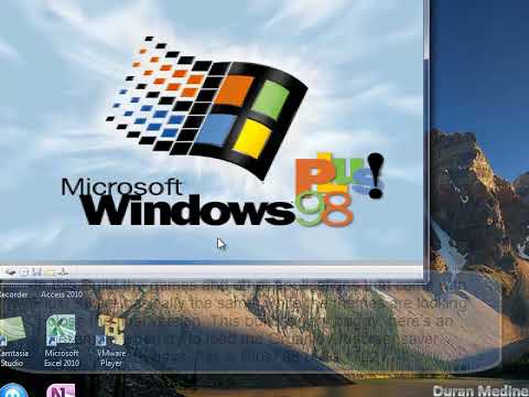 Microsoft Plus! 98 (Pre-Release) Build 1722 Overview - YouTube