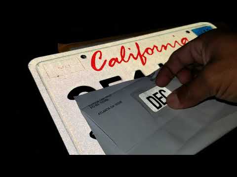 Video: ¿Necesita ambas placas en California?