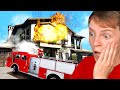 MICHAEL'S HOUSE BURNS DOWN in GTA 5!