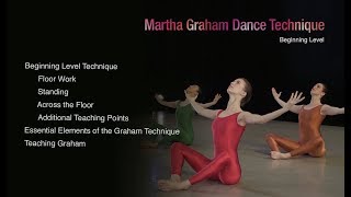 Martha Graham Dance Technique   Beginning Level