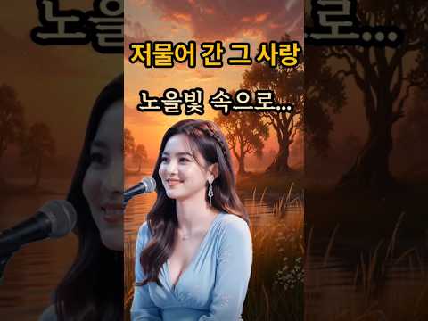 저물어 간 그 사랑 - 노을빛 속으로..#shorts