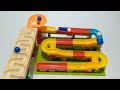 Marble run ASMR☆Haba wave 22:06 minutes Satisfying sounds #asmr #marble #toys #viralvideo