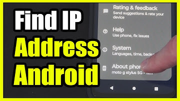 How to Find your IP Address on your Android Phone (Settings Tutorial)
