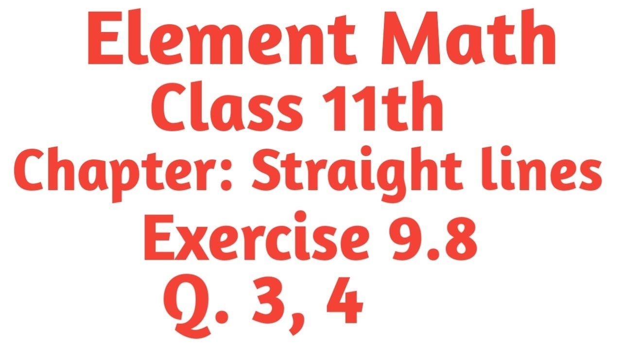 Class 11th math chapter 9 exercise 9.8 Q.3, 4 - YouTube