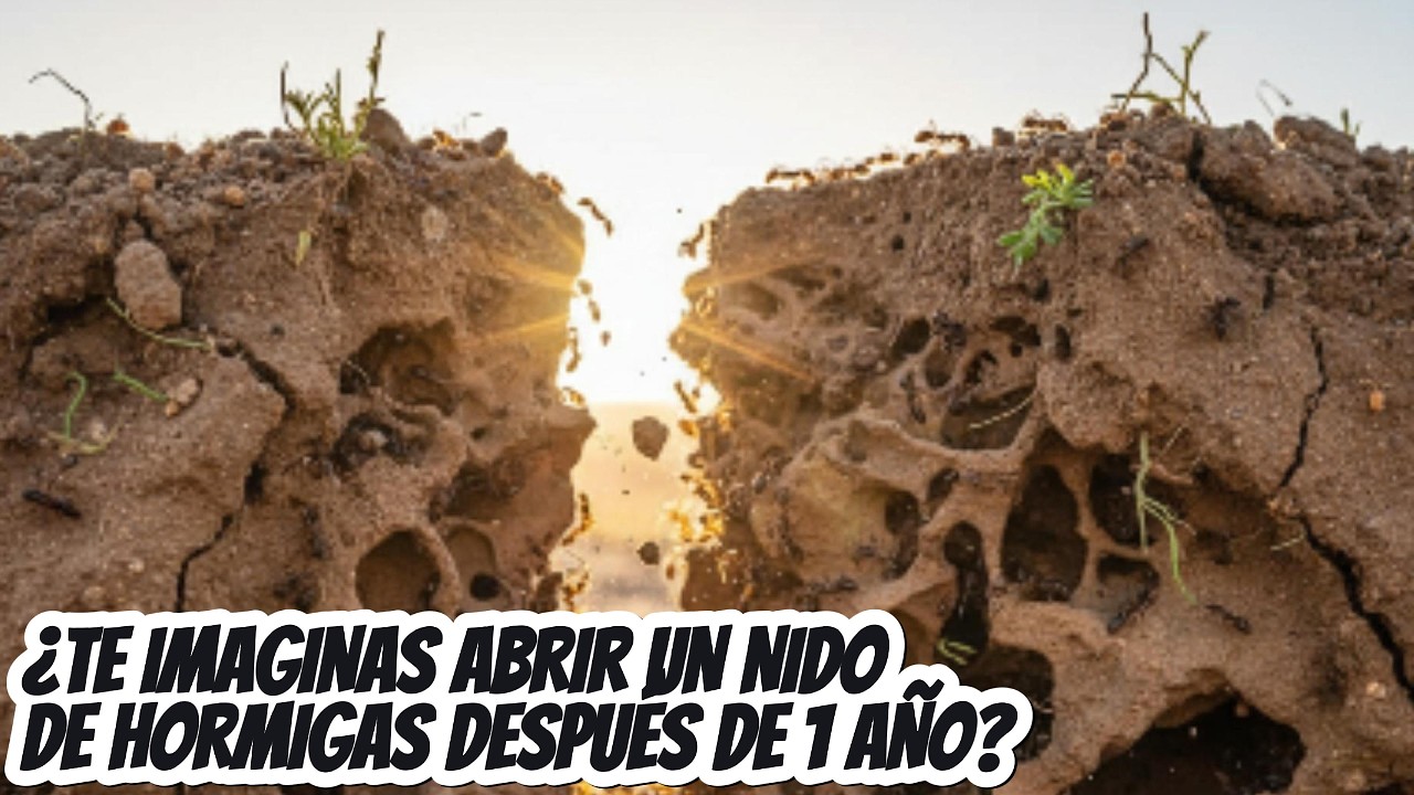 ROMPÍ EL HORMIGUERO EN DOS | Camponotus nicobarensis