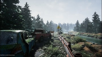 Speed Level Art - Abandoned Road - Unreal Engine 4