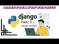 Python Django Full Course Introduction | Requirements, Roadmap & What You Will Learn