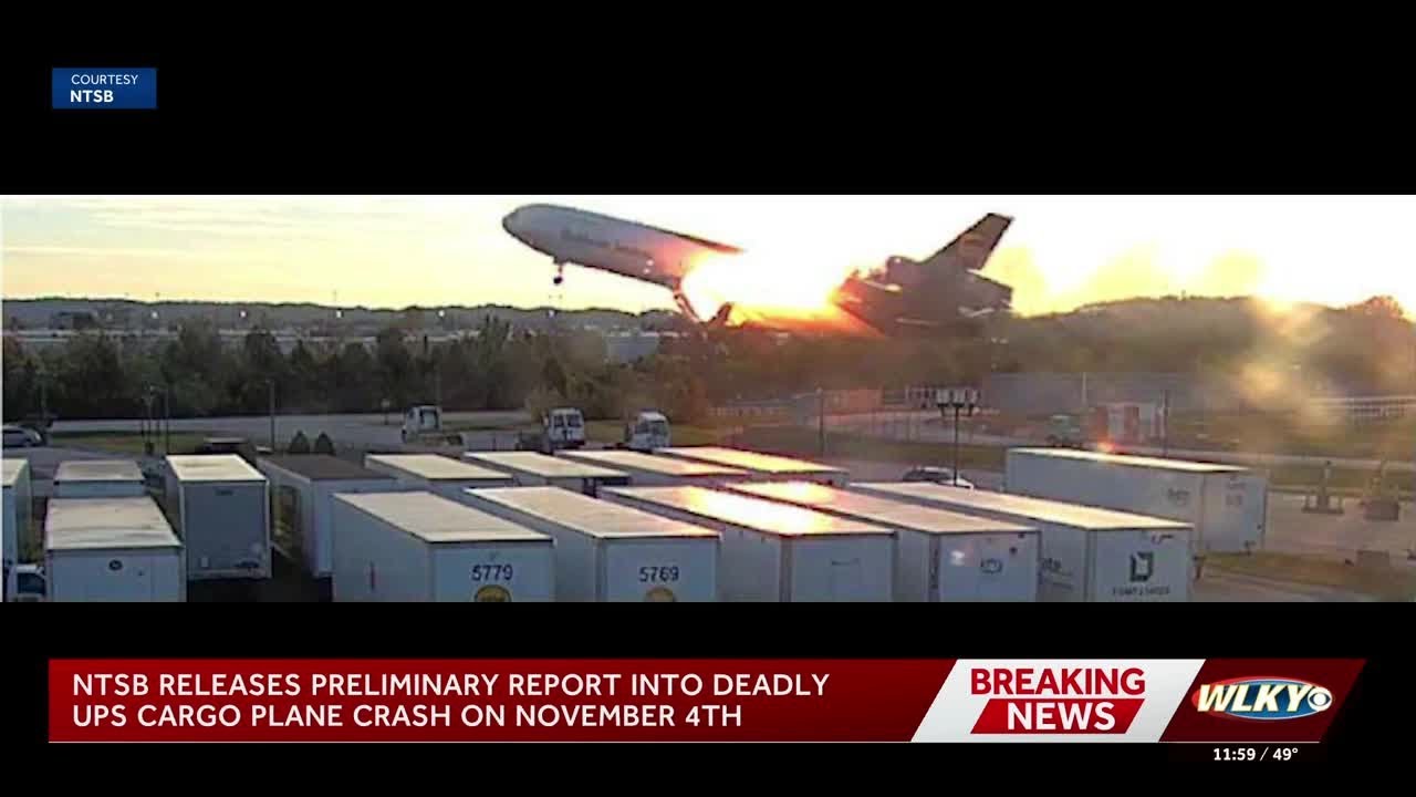NTSB releases deadly UPS plane crash preliminary report