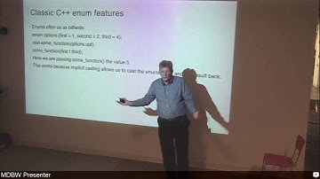 Enum BitFields @ NYC C++ Group (Jon) [2016-07-12]
