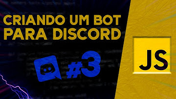 Bot Discord.js v13 - Ep. 3 | Handler de slash commands e eventos + comando de ping e say