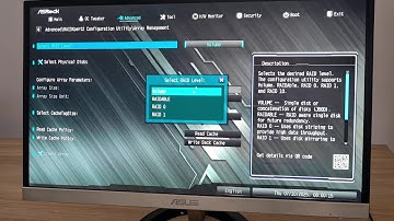 ASROCK, RAID-instellingen