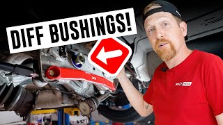 How to: Change Differential Bushings On A 350Z