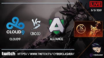 DAC 2017 EU Qualifier - Cloud9 vs Alliance #Game 2