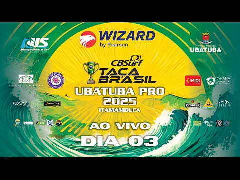 AO VIVO DIA 3 - TAÇA BRASIL 5.000 PTS UBATUBA PRO 2025
