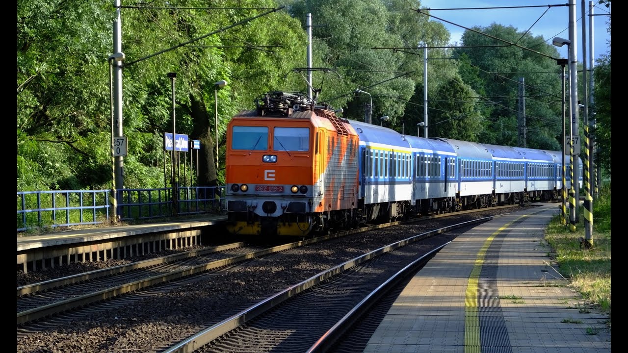 Vlaky v Polance nad Odrou