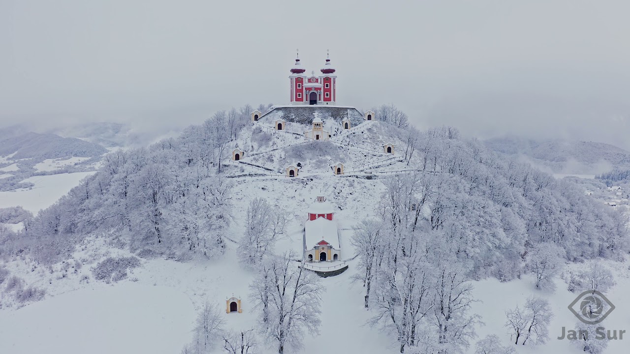 Zimná Kalvária v Banskej Štiavnici