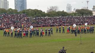 Banda del Ejército de fuerzas Armadas de Bolivia en el Bicentenario