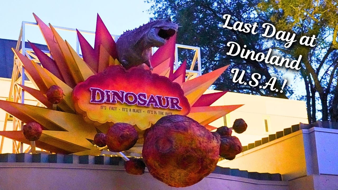 Last Day at Dinoland U.S.A. – Goodbye Restaurantosaurus and Dinosaur!