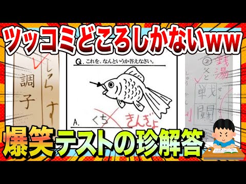 [🔥 Hilarious] The strange answers to the test are so funny that they're just too funny lol [Slowl...
