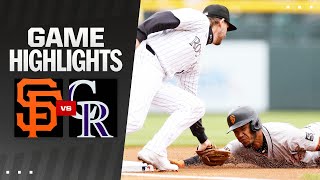 Giants vs. Rockies Game Highlights (5/9/24) | MLB Highlights