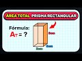 AREA TOTAL de un PRISMA RECTANGULAR (Fórmula Rápida)