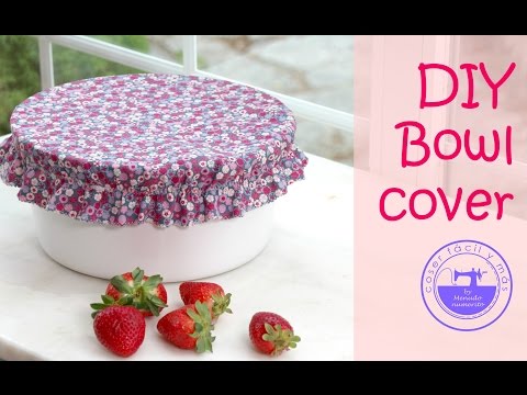 Bowl covers o tapas de tela ecológica