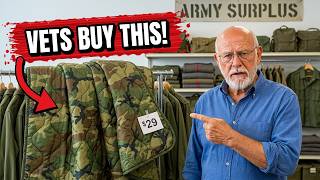 15 Warming Items Senior Veterans Buy at an Army Surplus Store That Civilians Walk Right Pa