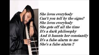 The Weeknd - False Alarm ( Audio/Lyrics )