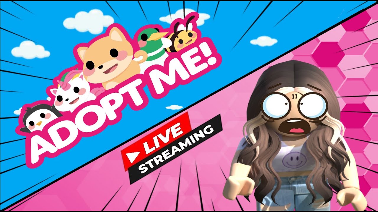 ROBLOX ADOPT ME LIVE STREAM WITH NANCYdotty - YouTube