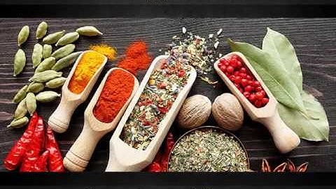 Set of Spices PowerPoint Template