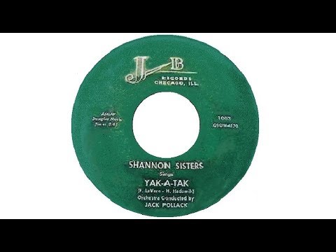 Shannon Sisters – Yak-A-Tak / Willingly – Vinyl (7", 45 RPM), 1957