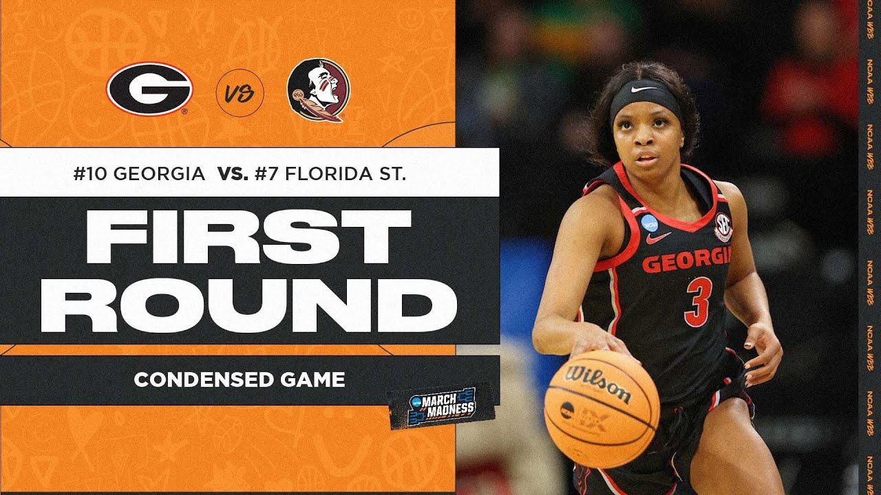 Georgia vs. Florida State - First Round NCAA tournament extended ...