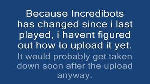 Funny Incredibots level