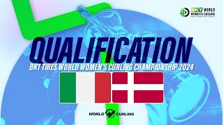 ITALY v DENMARK - BKT Tires World Women's Curling Championship 2024 - Highlights