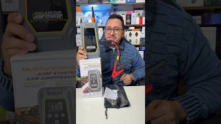 Inflador De Pneu Digital 150PSI Auxiliar De Partida 12V Compressor De Ar Portátil