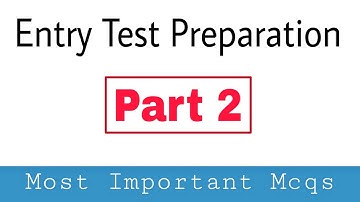 Entry Test Preparation||Most Important General Knowledge MCQS For Entry Test