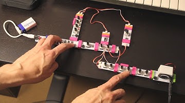 littleBits KORG modular sequence patch demo