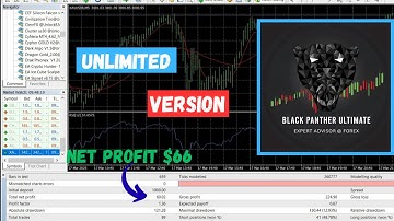 Black Panther Ultimate 2020 v1.5 EA MT4 | Advanced Forex Trading Bot