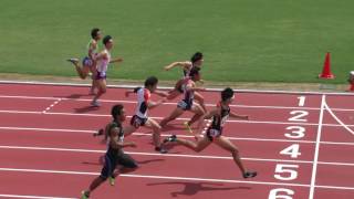 20160716 国体強化記録会３ 男子100m 1組