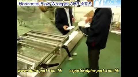 High Speed Horizontal Flow Wrapper AHP-400S, up to 100ppm