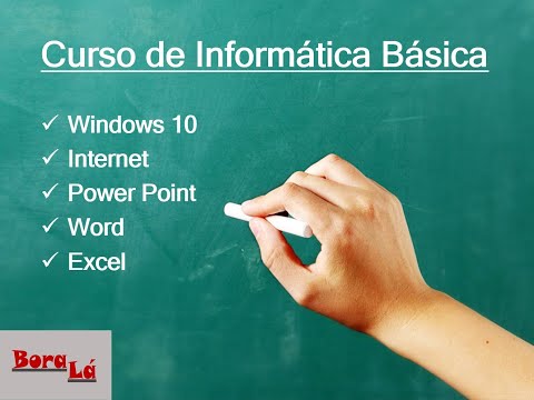 Apresentação Curso Informática Básica (Windows 10, Internet, Power Point, Word e Excel) - Grátis