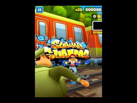 Subway Surfers - Score 12000 points without Collecting Coins 