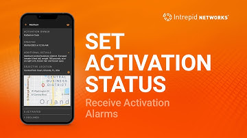 Intrepid Response Feature Tutorial: Activation Status